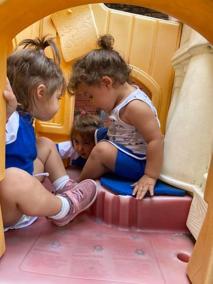 Más juegos en el patio