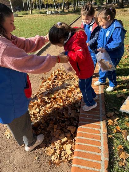 Juegos en otoño