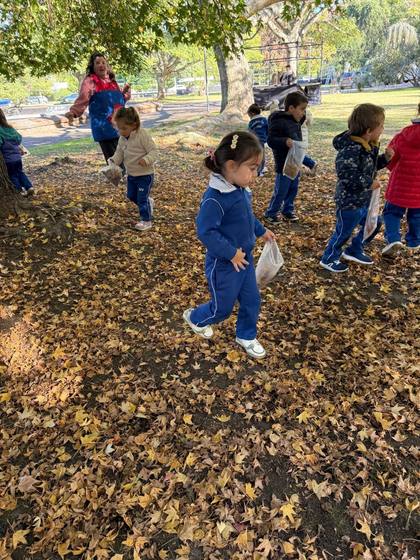 Juegos en otoño