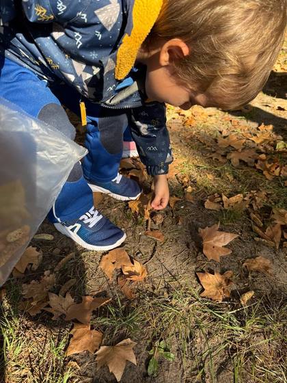 Juegos en otoño