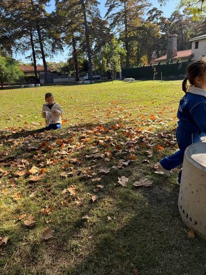 Juegos en otoño